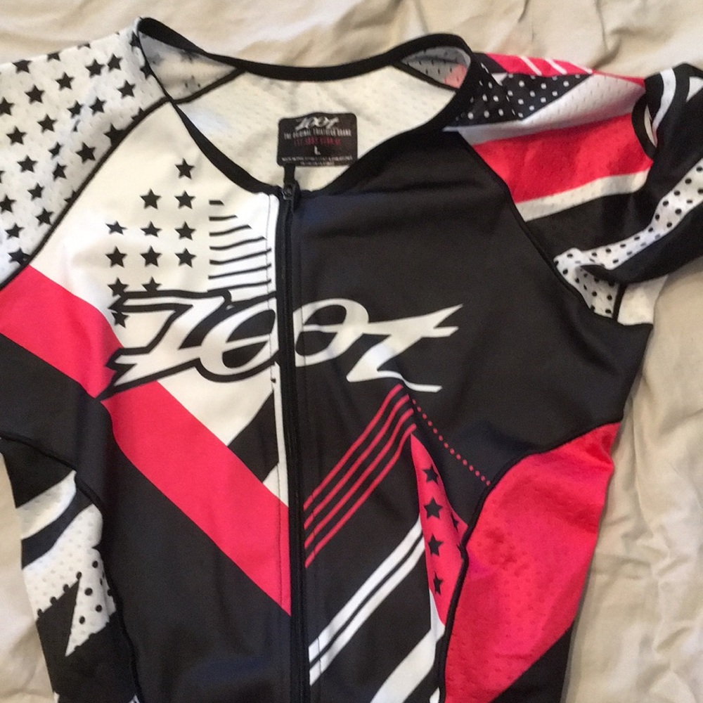 Zoot areo tri suit - work once